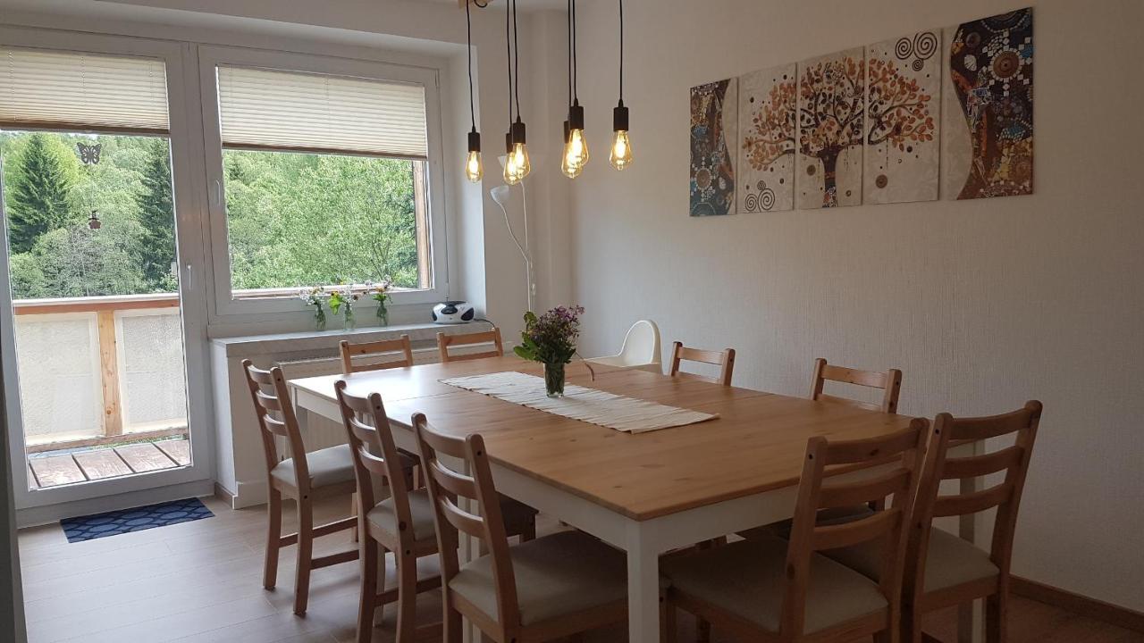 Mapamajo Home Base - Familienunterkunft Mit Sauna Oberwiesenthal Eksteriør bilde